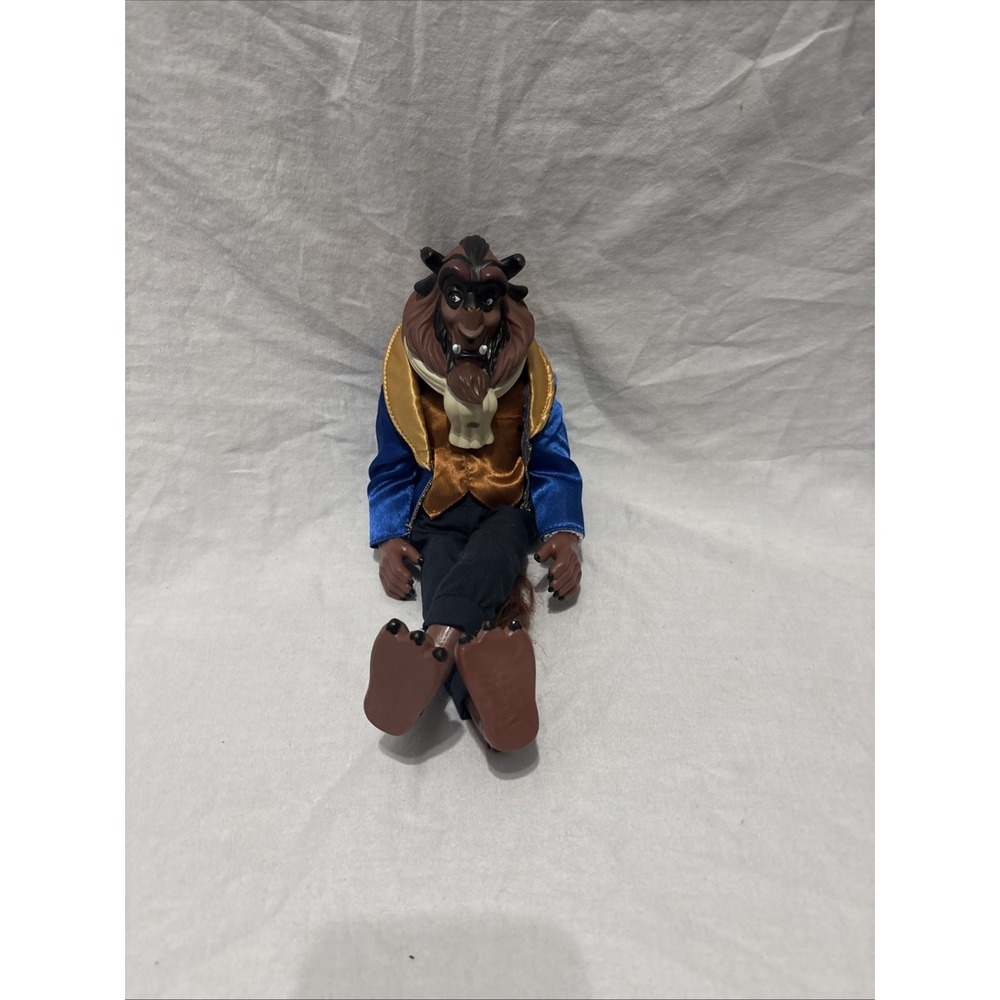 Disney  Beast Doll 12" Beauty and the Beast Vintage
